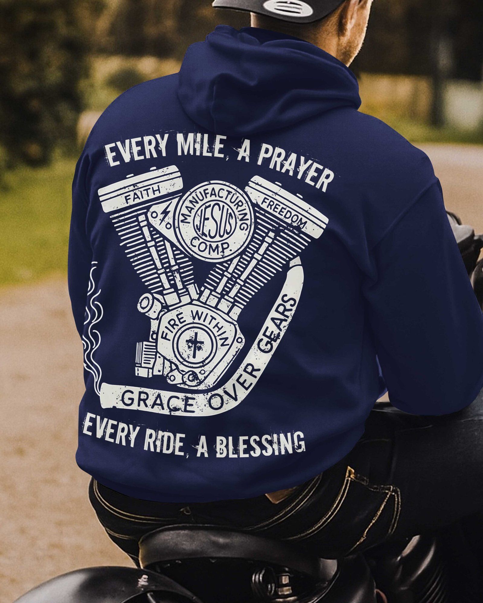 Every Mile A Prayer All Over Print Hoodie - Image 15