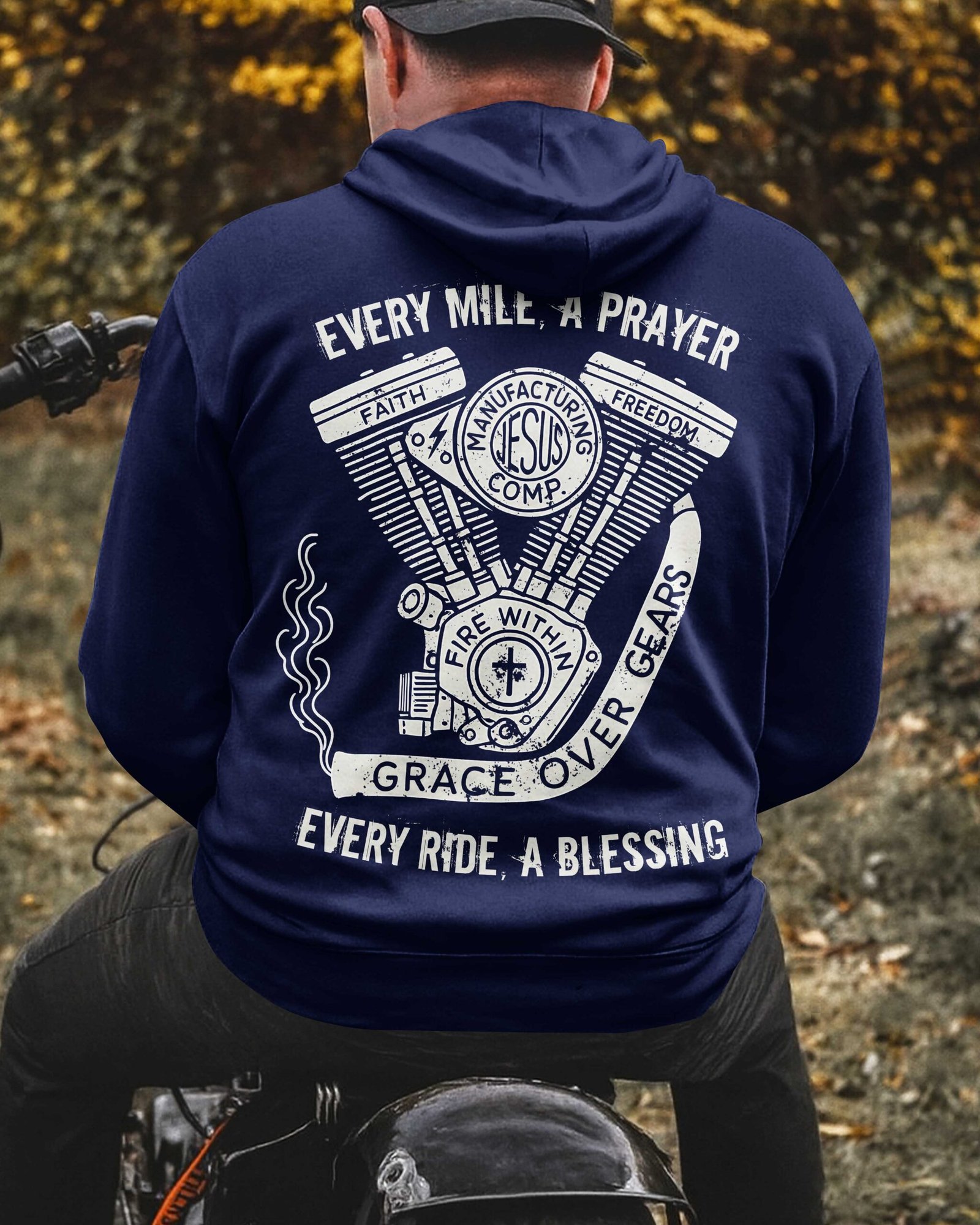 Every Mile A Prayer All Over Print Hoodie - Image 13