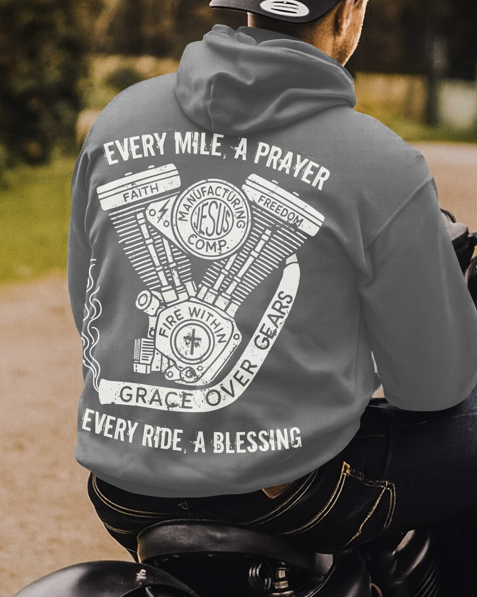Every Mile A Prayer All Over Print Hoodie - Image 11