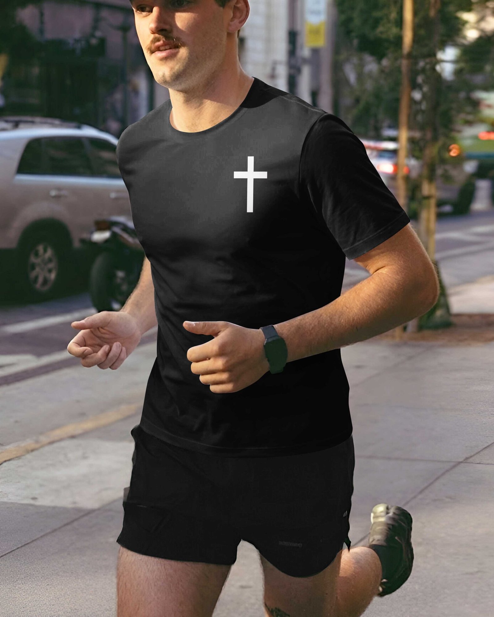 Faith Fuels My Stride T-Shirt - Image 4