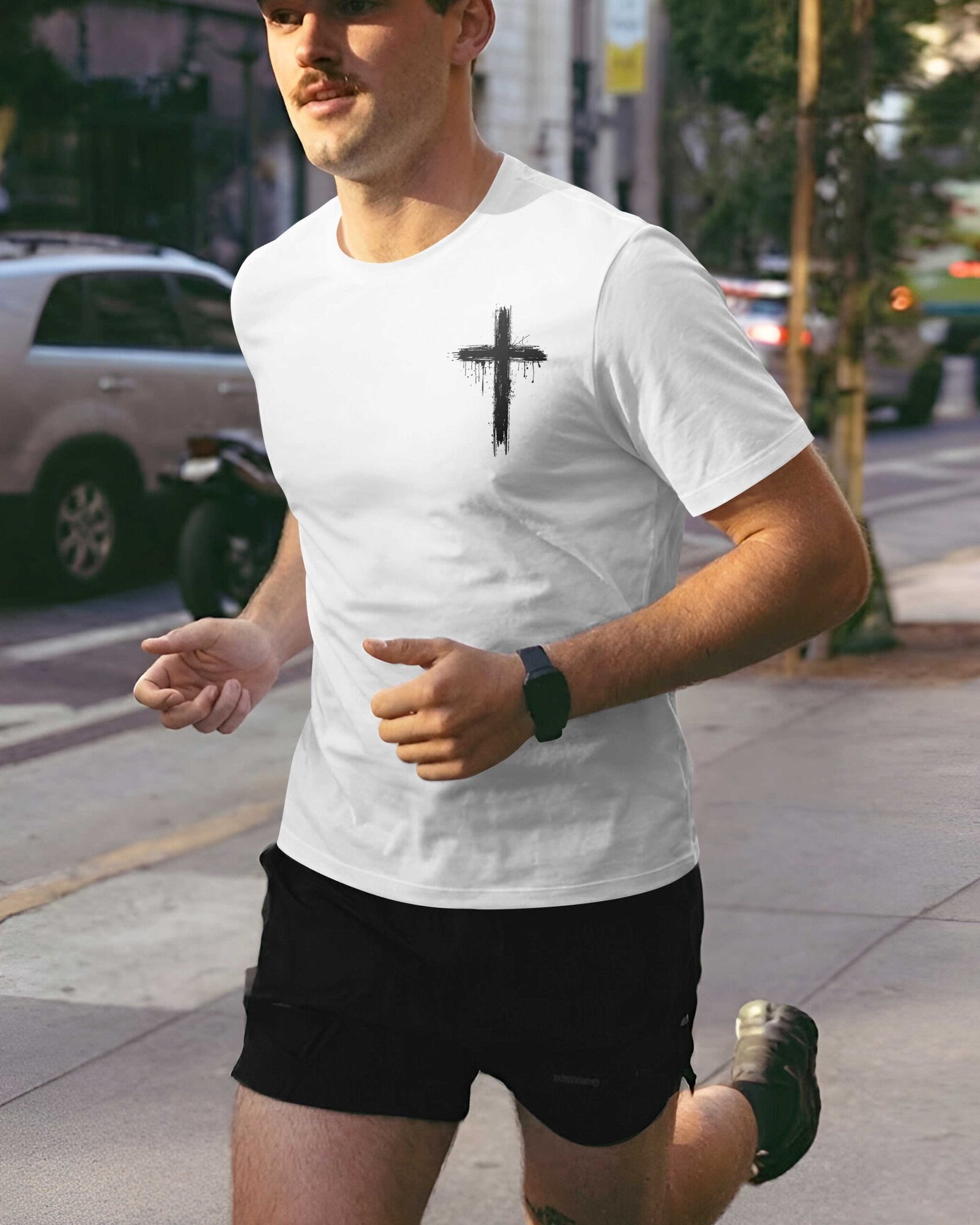 Grit In Every Mile, Grace In Every Breath T-Shirt - Image 2