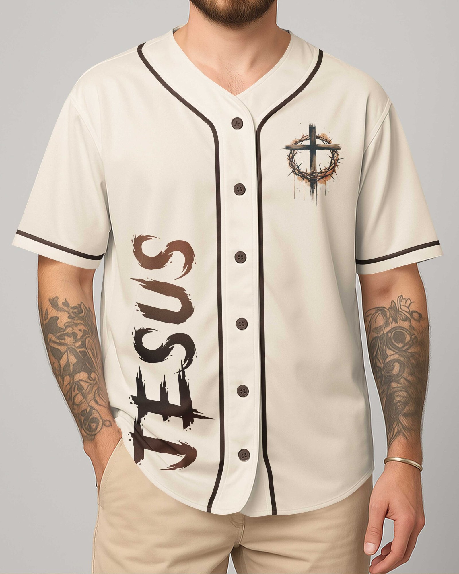 I'm Not That Perfect Christian All Over Print Jersey - Image 3