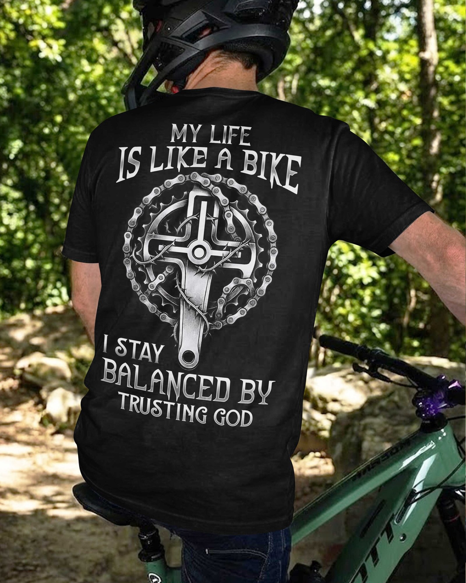My Life Is Like A Bike T-Shirt - Image 5