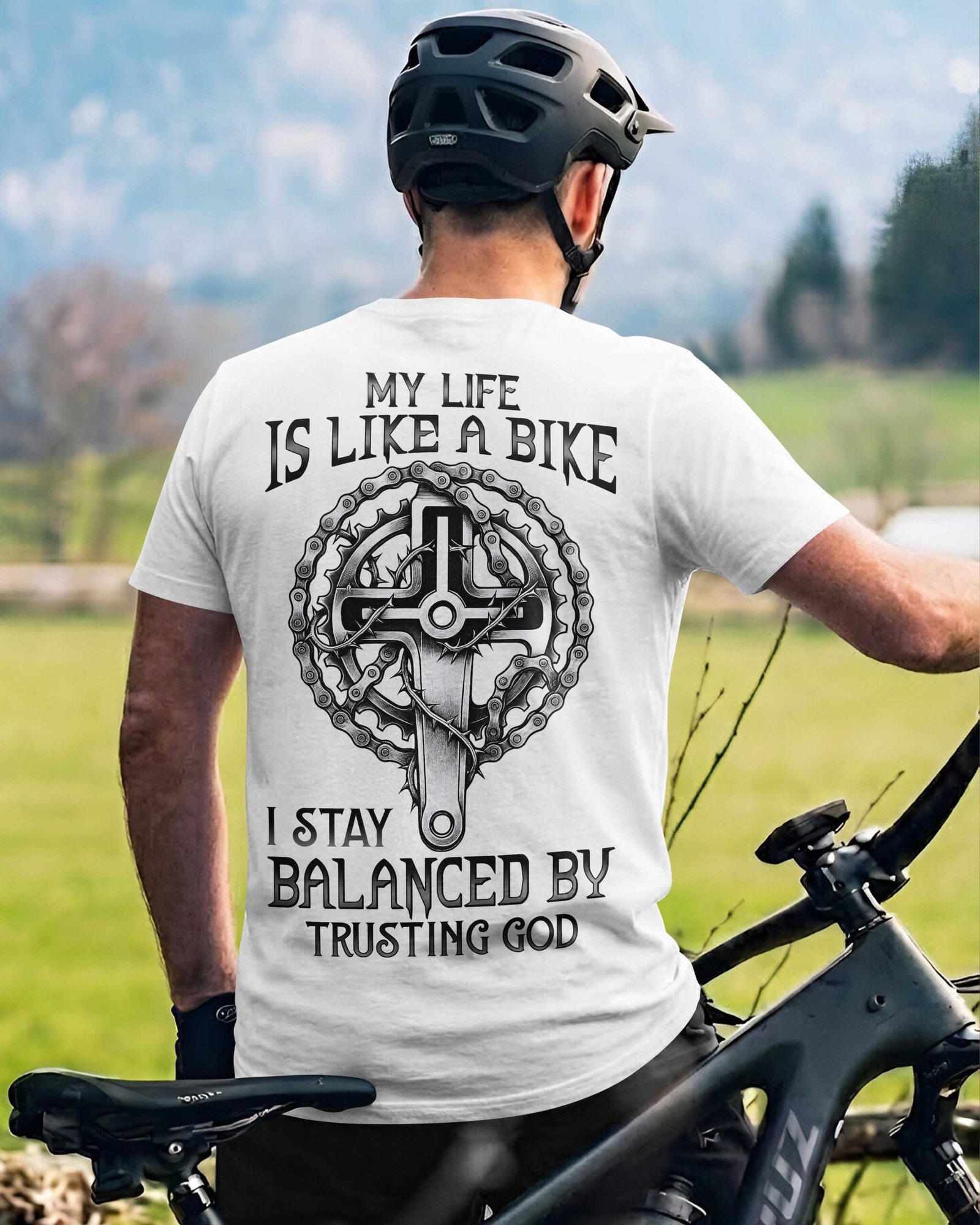 My Life Is Like A Bike T-Shirt - Image 3