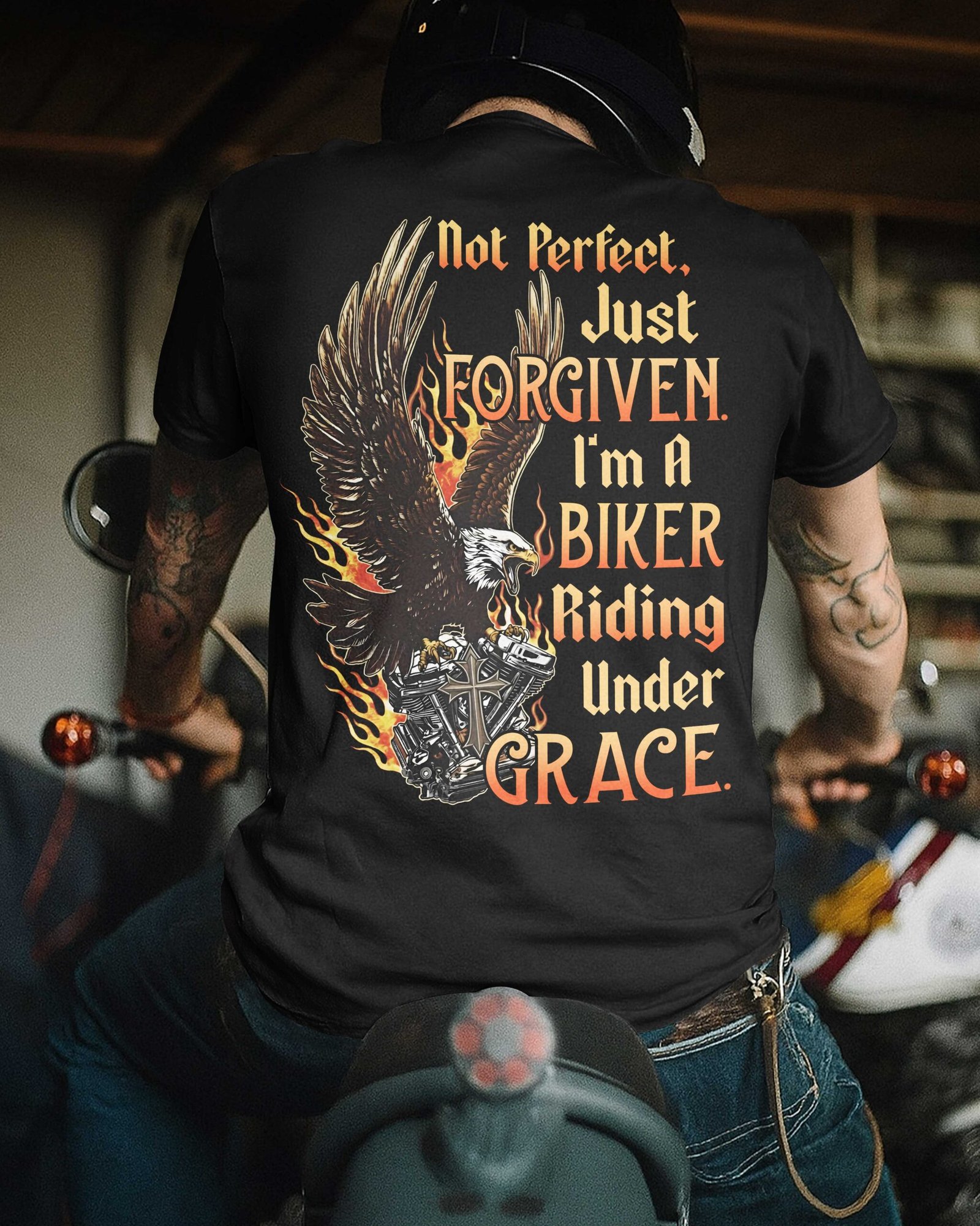 Not Perfect, Just Forgiven T-Shirt - Image 3