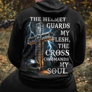 The Helmet Guards My Flesh Hoodie